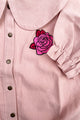 Frill Shirt Rose Pink