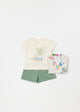 Rustique Coton Baby Short Kaki