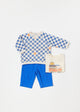 Rustique Baby Cotton Pant Cobalt