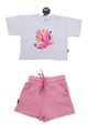 Bird Set Pink and White