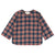 Uncle Shirt Twill Tartan Dark Navy
