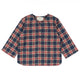 Uncle Shirt Twill Tartan Dark Navy