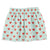 Red Hearts Short Skirt Light Blue