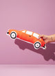 Red Car Soft Cushion