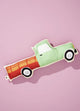Green Car Soft Cushion