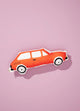 Red Car Soft Cushion