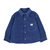 Soft Velour Shirt Marine