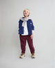 Soft Velour Shirt Marine