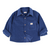 Soft Velour Shirt Marine