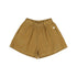 Soft Velour Skirt-Short Ocre