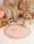 Soft Velvet Shell Cushion Apricot