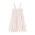 Cherries Strap Dress Off White