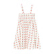 Cherries Strap Dress Off White