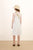 Cherries Strap Dress Off White