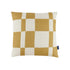 Stanley Square Linen Cushion Mustard Tiles