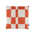 Stanley Square Linen Cushion Orange Tiles