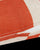 Stanley Square Linen Cushion Orange Tiles
