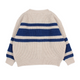 Stripes Cardigan Marine