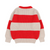 Stripes Jumper Poppy Red
