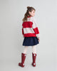 Stripes Jumper Poppy Red