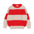 Stripes Jumper Poppy Red