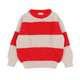 Stripes Jumper Poppy Red