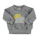 Sun & Cloud Sweatshirt Grey