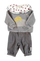 Sun & Cloud Sweatshirt Grey