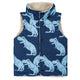 T-Rex Reversible Vest Blue