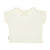 Heart Baby T-Shirt With Collar Ecru & Red