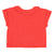 "Amour" Peter Pan Collar T-Shirt Red