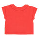 "Amour" Peter Pan Collar T-Shirt Red