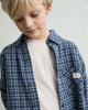 Tartan Shirt Navy