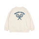 Tennis Sweatshirt Ecru Melange