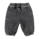 Baby Trousers Washed Black Denim