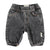 Baby Trousers Washed Black Denim