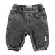 Baby Trousers Washed Black Denim