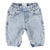 Baby Trousers Fadded Light Blue Denim