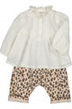 Jungle Trousers Corduroy Leopard Beige