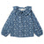Angele Tunic Romantic Flower Navy