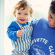 Tunique Bebe Double Voile Cobalt