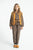 Animal Print Trousers Brown