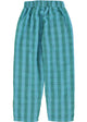 Checkered Baby Trousers Blue & Green