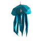 Jellyfish Lantern Papercraft Kit Blue