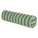 Vibes Cylinder Cushion Green Blue Stripes 50x16 cm
