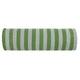Vibes Cylinder Cushion Green Blue Stripes 50x16 cm