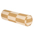 Vibes Cylinder Cushion Mustard and Sand Tiles 50x16 cm