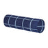 Vibes Cylinder Cushion Navy Blue Windowpane
