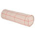 Vibes Cylinder Cushion Pink Red Grid 50x16 cm