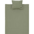 Vibes Baby Duvet Cover Set Washed Green Harlequin 100x140 cm